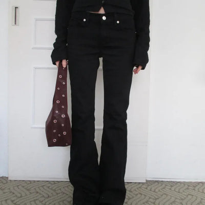 OOT Low-rise bootcut pants