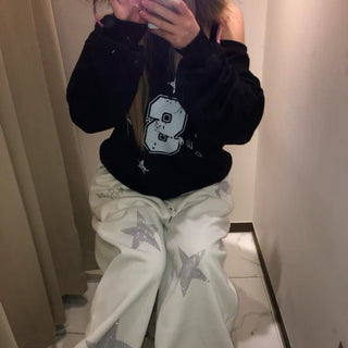 Star Point Off Sweatshirt