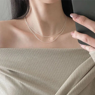 Titchet layer necklace