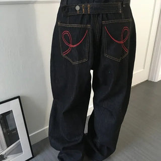*High Demand* Red Stitch Non-Fade Denim