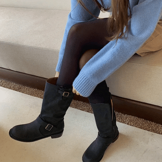 Motte buckle boots