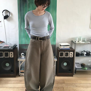 Ribbed Margaret Loose Fit T-shirt