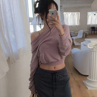 Rocketer Off-Shoulder Hoodie