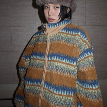 Cozy Dumble Zip Jacket