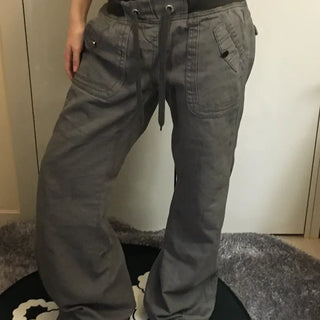 Lowrise Banding Cargo Bootcut