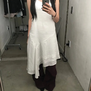 Bustier Strap Sleeveless Long Dress