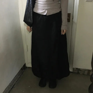 Pumpkin Long Skirt