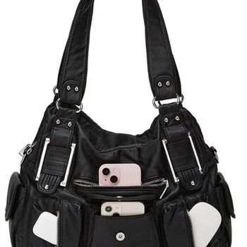 Circle shoulder peddler bag
