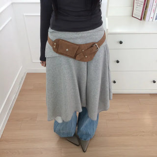 HIPO Midi Skirt  | Layered Skirt