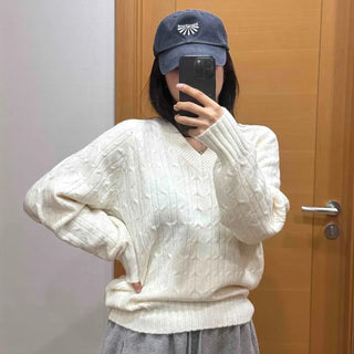 Soft Cable Loose Fit Knit