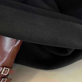26 Fleece-lined Terry Long Skirt