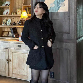 Boucle Jacket Mini Dress