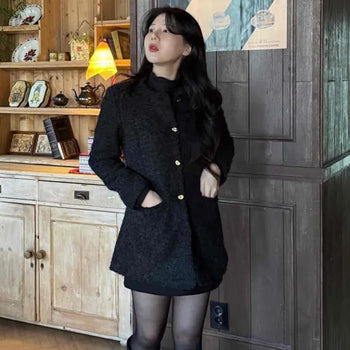 Boucle Jacket Mini Dress