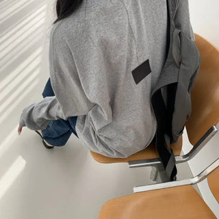 Buffy Patch Boxy T-shirt Sweatshirt