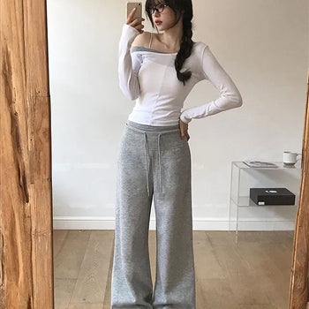 Kari High-Waisted Slim Bootcut Pants