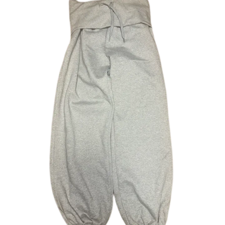 Fleece-lined Folded Jogger Pants