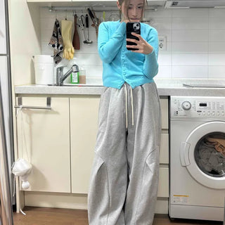 Balloon Pintuck Loose Fit Training Pants