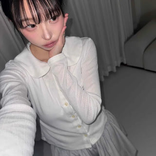 Corduroy Balloon Mini Skirt