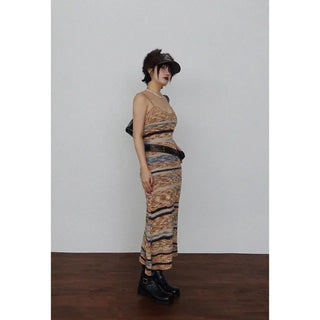 Selina Fur Knit Dress