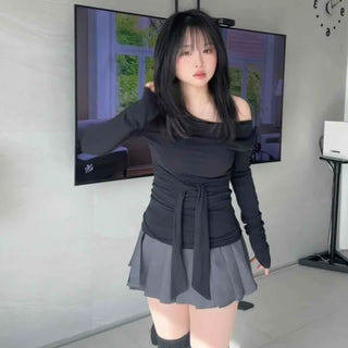Daily Pleated Mini Skirt