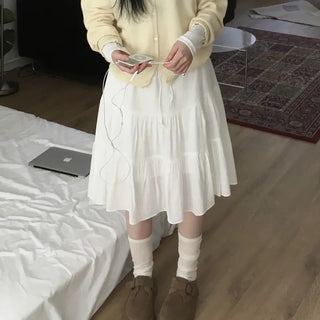 Someday Flare Midi Skirt