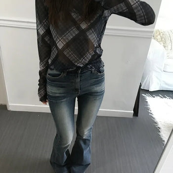Soup Check Chiffon Tee