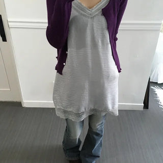 Rika Lace Chiffon Dress