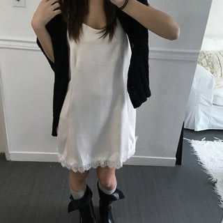 Yui Lace Chiffon Dress