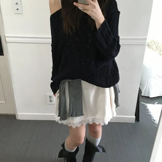 High Slub Ribbed Knit