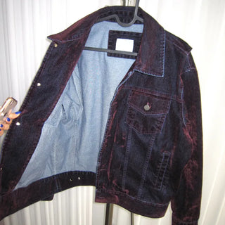 Deep Plum Smoke Jacket