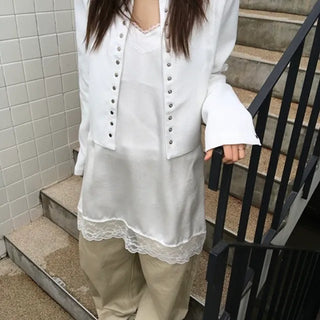 *Domestic/High Quality* Mood Lace Chiffon Dress