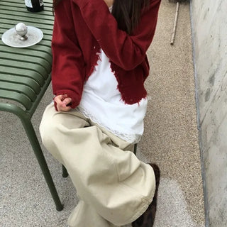 *Overwhelmed with Inquiries* Faye Damage Cardigan