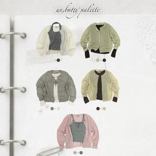 Film Wool Pastel Cardigan
