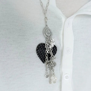 Heart Key Necklace