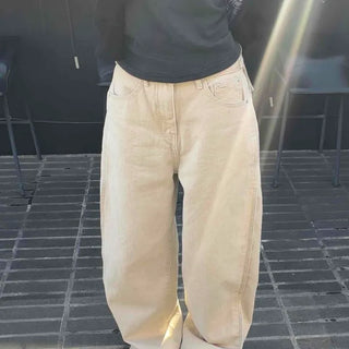 Ravi Button Point Line Wash Long Pants