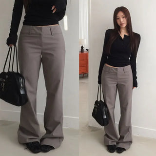 Clay Low semi bootcut pants