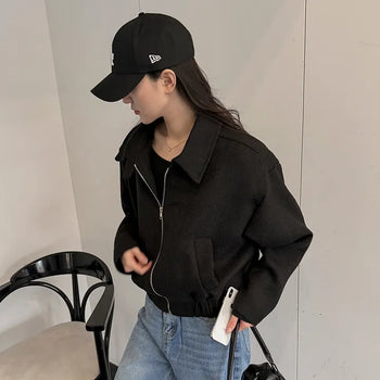 Chase Tweed Blouson Jumper