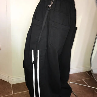Unisex Chiaki Track Keyring Set Wide Pants (2 colors)