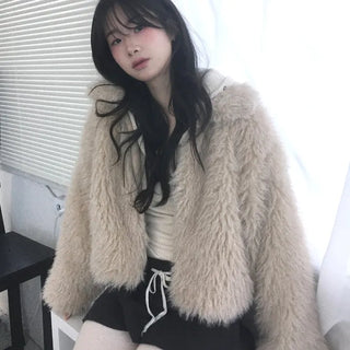 Swan fur jacket