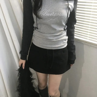 Cotton banding skirt