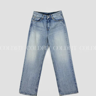 Vintage milk denim pants