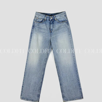 Vintage milk denim pants