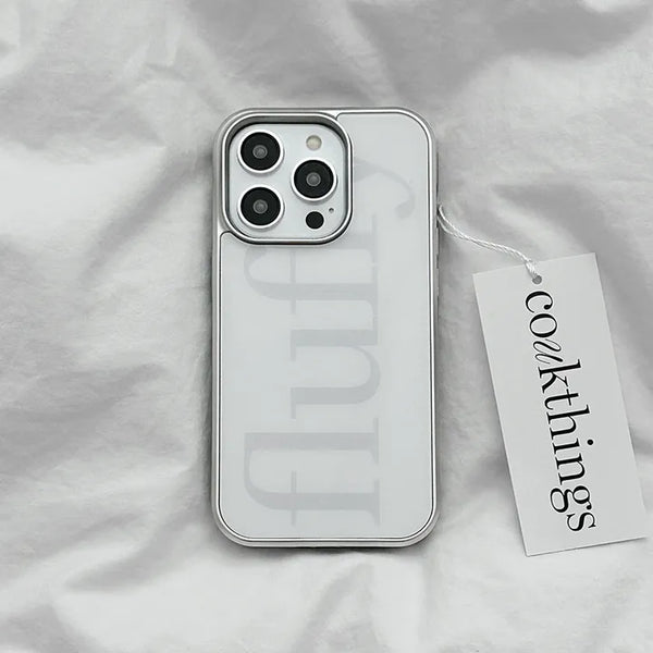 Fluffy Gloss Non-Discoloring MagSafe Glass Shockproof Silver iPhone 17 Pro Fold Flip 7 Galaxy S26 Bumper Phone Case