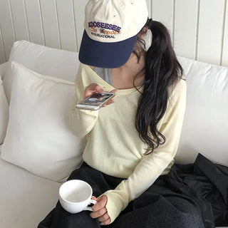 Pia Double V-Neck Knit