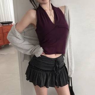 Kelrich halterneck sleeveless top