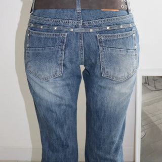 BACK Studded Low Bootcut Pants