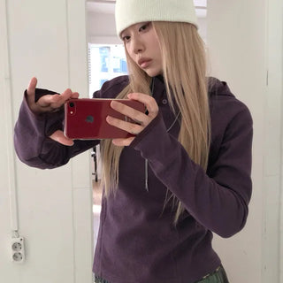 Finger snap hoodie