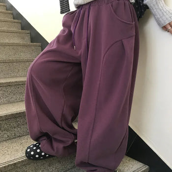 [UNISEX] Keyring Cut-out Wide Pants