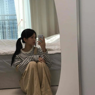 Corduroy Overalls Loose Fit Wide Jumpsuit