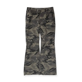 cotton camo pants low-rise camo pants